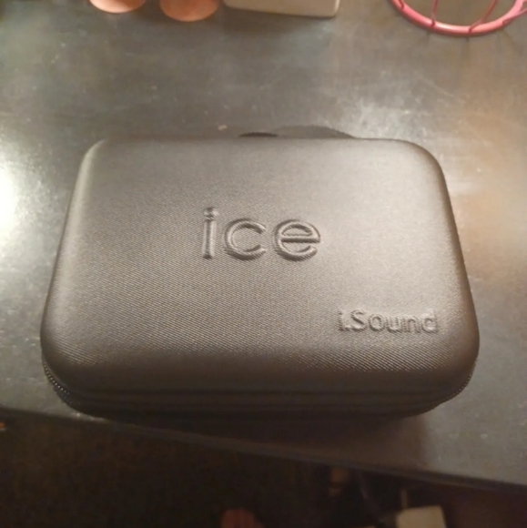 ICE CRYSTAL Clear Compact Mini Blue LED Mood Lighting cube speakers 4546 - Picture 4 of 4